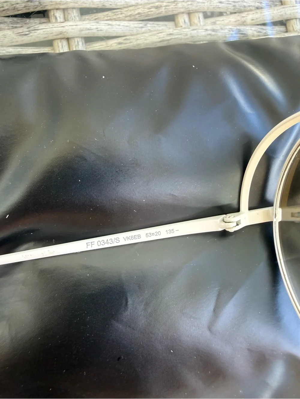 Fendi round sunglasses